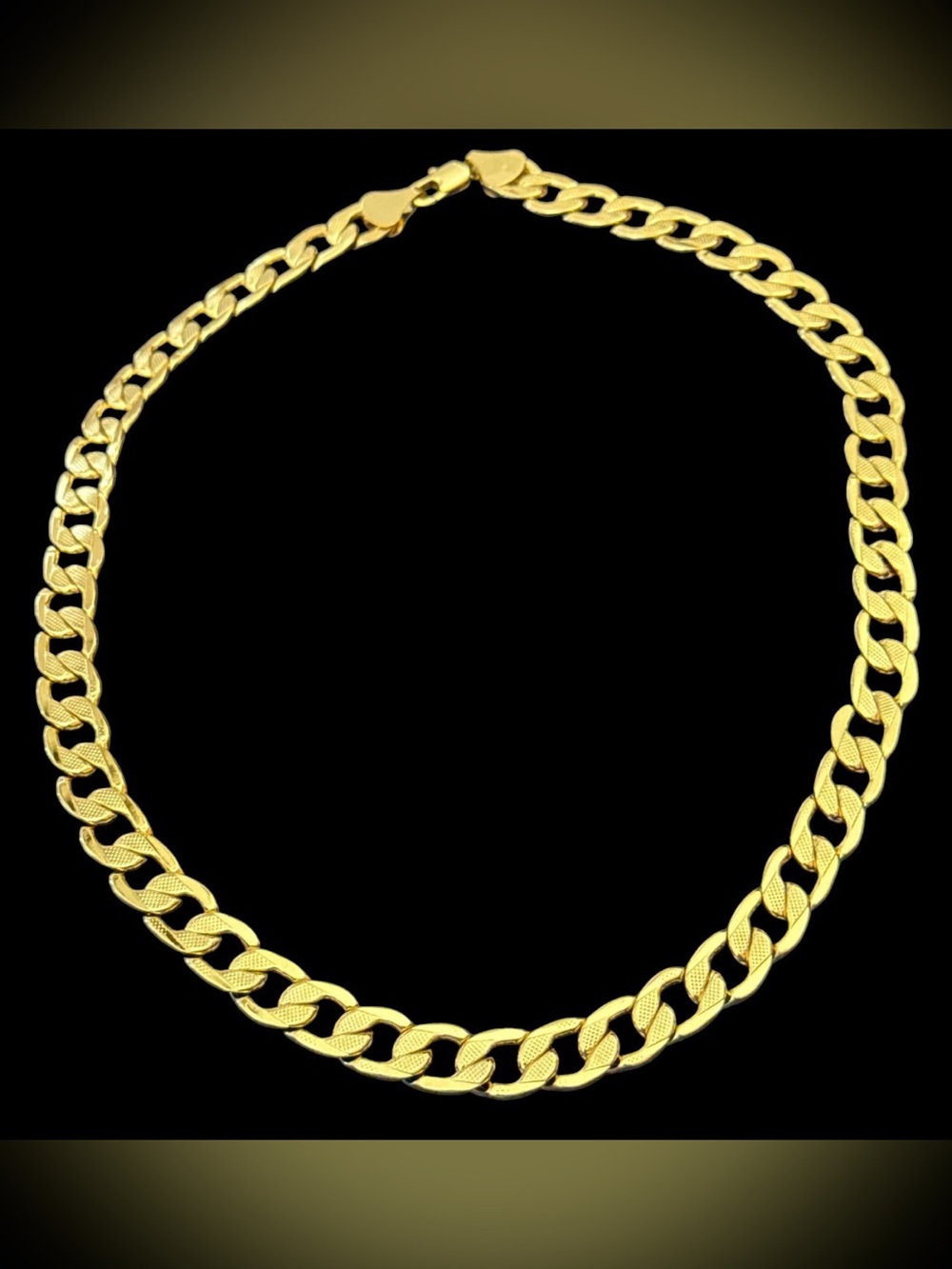 18k stamped 12mm Diamond Cut Miami Cuban link chain Unisex